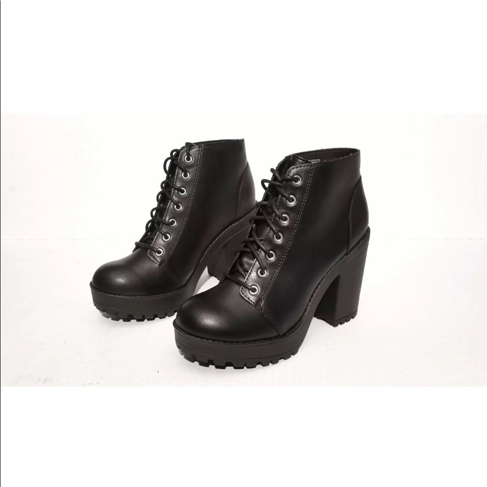 Platform booties